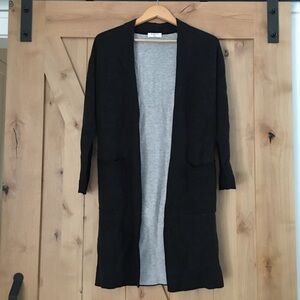 Aritzia Babaton Wool Blend Duster Cardigan Sweater